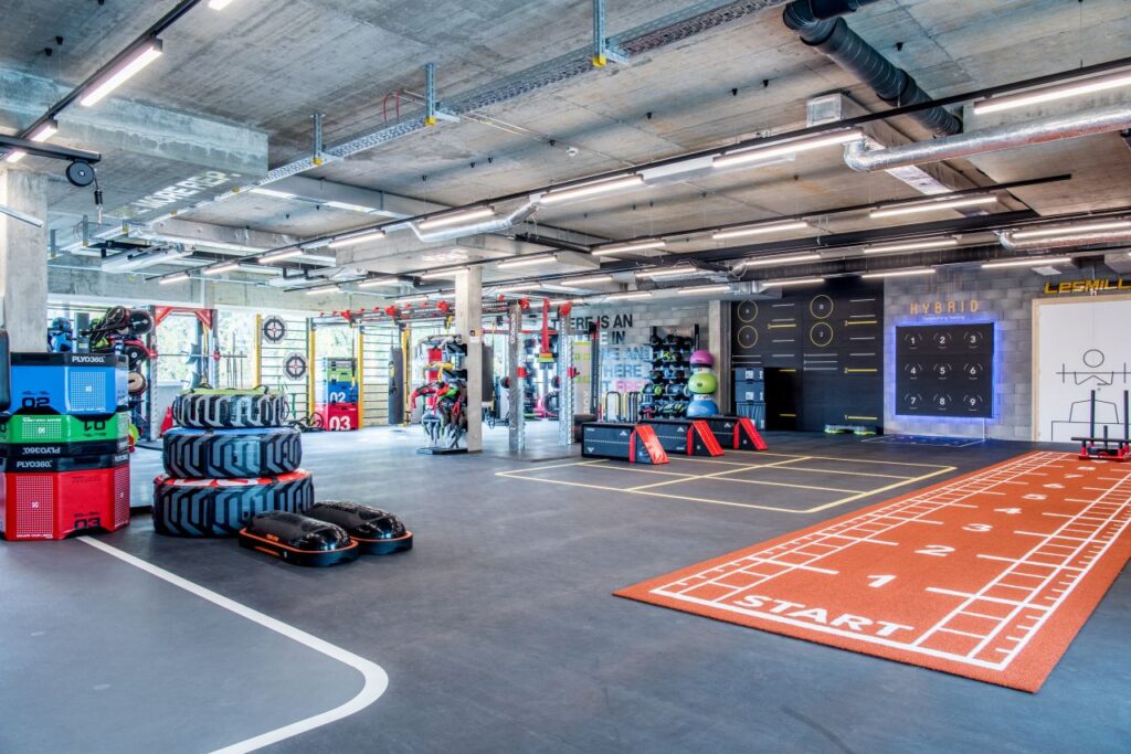 virgin rubber floor