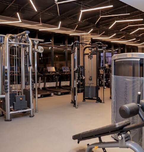 olympia virgin rubber fitness flooring