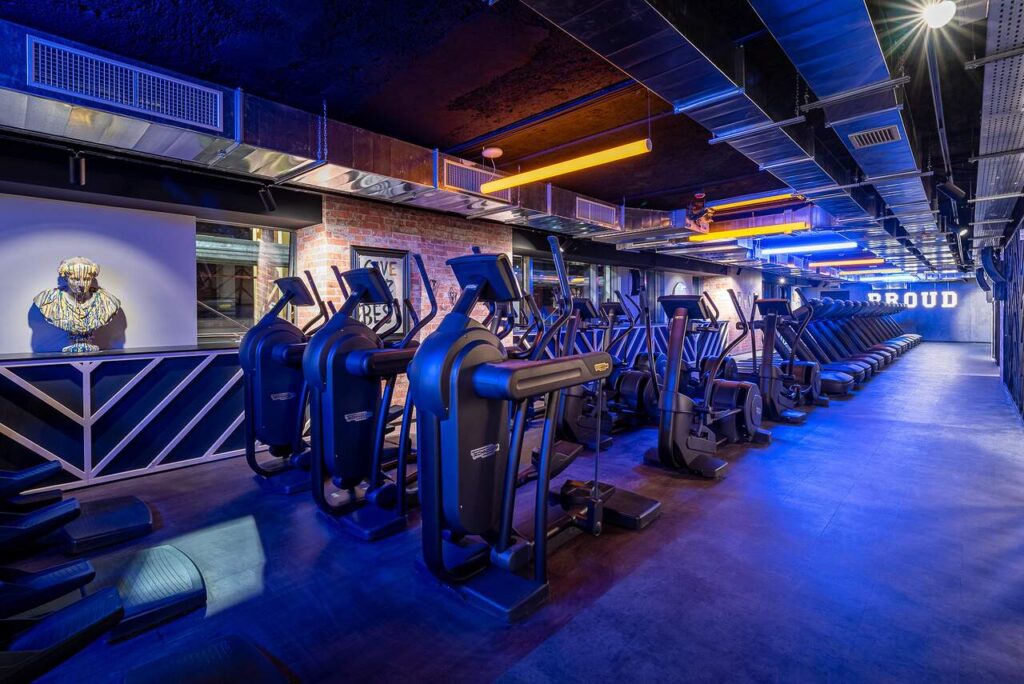 Gym installation with Connect
